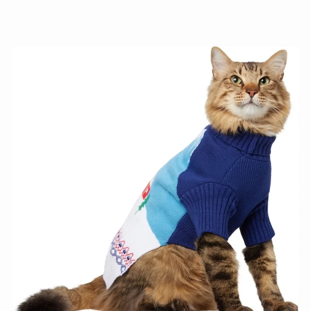 NWT Frisco Mountain Cabin Dog & Cat Sweater XS